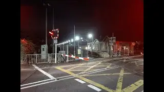 Cullybackey Station , Old Cullybackey Road & Ballymena Road Level Crossings.10/2/23 (Before Upgrade)