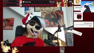 [Dec22][Furry][VTuber] Xmas FURSUIT STREAM! Run for 1k followers! | Fever Meme FULL GAME
