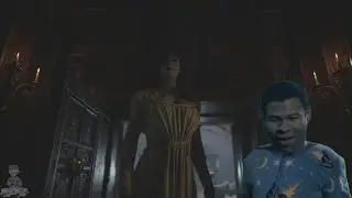 Resident Evil Village Tall Vampire Lady Meme | Resident Evil Tall Lady | Googoo Gaagaa i want milk!