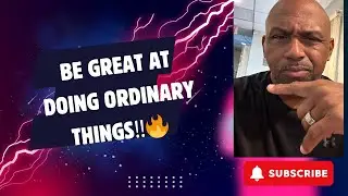 Be Great At Ordinary Things - The Secret To Success #athlete #sports #motivation #success #win
