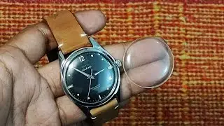 HMT Watch Acrylic Crystal Polish #diy #hmtwatches