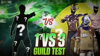 GUILD TEST 1V3 TEST FOR ENTRY INGOING 👊#freefire #guildtest #costum  #proplayer #youtube #viral