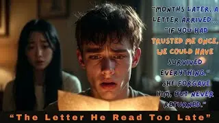The Letter He Read Too Late – Emotional Love Story | Betrayal, Heartbreak & True Love