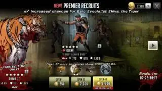 Walking Dead: Road To Survival 10 Pull Shiva!