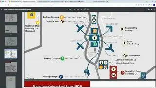Logan International Airport  terminal map