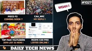 CAA_NRC, Poco F2, Redmi 9: то же самое, что и я, характеристики Oneplus 8 LitePro, самые высокооплачиваемые ютуберы, копия OPPO
