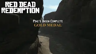 Red Dead Redemption - Pike's Basin Challenge [Gold Medal] (HD,60fps)