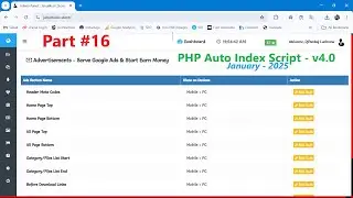 Auto Index Script v4.0 {2025} How to Add Meta Code in Google Adsense Earn Money Online 2025 Part #16