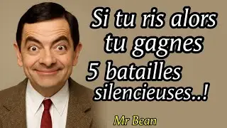 Si tu ris alors tu gagnes 5 batailles silencieuses ..! || Mr. Bean
