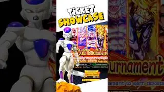 Tickets Summon SHOwCASE☠️ #1 ! Dragon Ball Legends #dragonballlegends #shorts