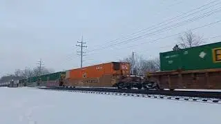 Railfanning Olmsted Falls, OH in the bitter cold 