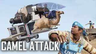 FLYING CAMELS ATTACK UN BASE - Arma 3