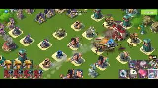 Attacking Player Bases with Scorchers and LazerRangers on Low Level Account #22 | Boom Beach