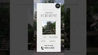Khar Madhu Park 2bed on Rent  #property #khar #madhupark