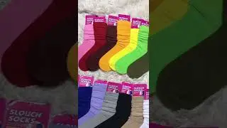 Stock alert: grab slouch socks before they're gone! #slouchsocks