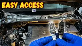 Полное руководство по замене свечей зажигания 2GR-FE для Toyota и Lexus | Sienna, RX, Highlander ...