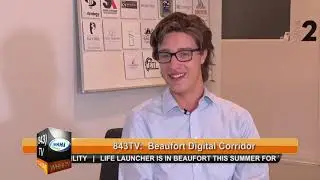 843TV | Alex Krauss, Life Launcher | Beaufort Digital Corridor | WHHITV