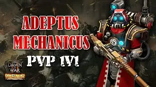First multiplayer match | ADEPTUS MECHANICUS vs TYRANIDS | Dawn of War 2 Retribution: Codex Edition