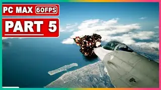 Destroying All TU Bombers With F  - 16 C - Mission 5 - Ace Combat 7