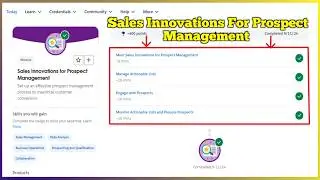 Sales Innovations for Prospect Management | Salesforce Trailhead | Quiz Solution