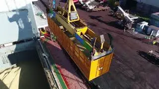 Tests of the AUTOMATED BULK CONTAINER SILO equipped with the SCG 1887 SYSTEM