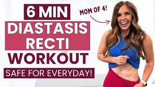 EVERYDAY Diastasis Recti Abs &ndash; 6 MIN Deep Core Workout