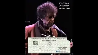 Bob Dylan - La Coruna, Spain - 09 july 1993 - Full concert Soundboard