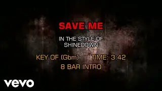 Shinedown - Save Me (Karaoke)