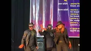 Yesterday..At Dhaka university ( TSC) AntiqueDanceTeam 🧿 Mashallah ✨🧿🧿🧿🧿🧿.. MJ 5'