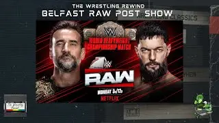 Balor vs Punk | Belfast WWE RAW  | The Wrestling Rewind | Post Show Live Stream | January 19th, 2026