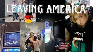Mein Rückflug vom Auslandsjahr 😭❤️‍🩹 *emotional | Auslandsjahr 22/23