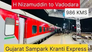 Journey | H. Nizamuddin to Ekta Nagar SF Express | Food Review