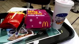 NEW McDonald’s BIG & CHEESY with Bacon Review