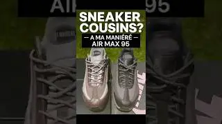 Sneaker Cousins? A Ma Mani&eacute;re Air Max 95 Pair-Up #sneakers #britbaykickz  #airmax95 #airmax