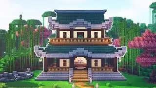 Minecraft Japanese house 🏯 (tutorial) #minecraft 