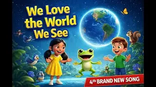 A Magical Earth Song for Kids 🌱 | Big Blue Planet AI Animation