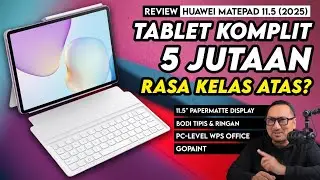 Tablet Lengkap 5 jutaan, Rasa Kelas Atas? - Review HUAWEI MatePad 11.5 (2025)