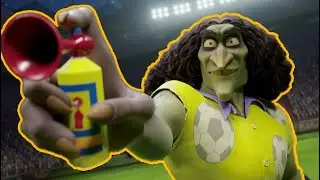 Zlatan's Unbelievable Transformation! Mutant Slug Chaos in Epic Football Battle!! | Cartoon Recap