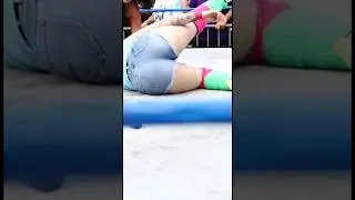 Katie Arquette VS. Ziggy Haim Absolute Intense Wrestling