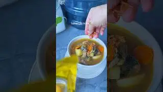 Best Clear Beef Soup Recipe (Indonesian Sop Daging) 🥩🥣 #Shorts #BeefSoup #SopDaging #comfortfood