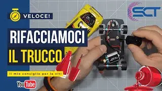 Using nail polish on slot cars to avoid losing screws