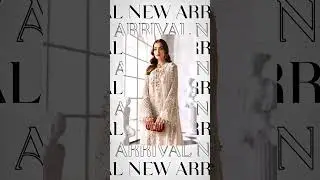 Maria B Mbroidered Collection 2025 | BD-3007-Off White | Maria B Chiffon D7 #mariabchiffon #mariab