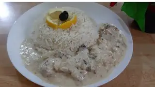 زهرة باللبن مع رز بدون لحوم اكله اقتصادية وسهله مابينشبع منها تعالو شوفو