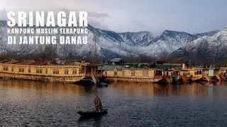 Srinagar_Kampung Muslim terapung di Jantung Danau😲@IndianTourismOfficial @IncredibleIndia