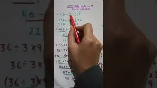 BODMAS in Math | Step by Step Guide