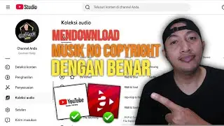 Cara Mendownload Musik No Copyright Yang Benar di Youtube Audio Library, Bebas dari Klaim Hak Cipta🤑
