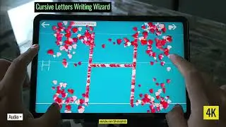 Cursive Letters Writing Wizard | Android Game for Kids | Gameplay