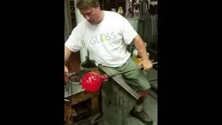 Matt Paskiet at Firenation Glass Studio