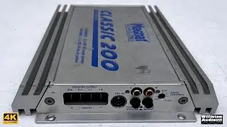 German 1990 Magnat Classic 200 Amp Dyno Test - Old School Stereo European Edition
