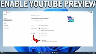 How To Turn On YouTube Thumbnail Autoplay Preview - Easy Fix